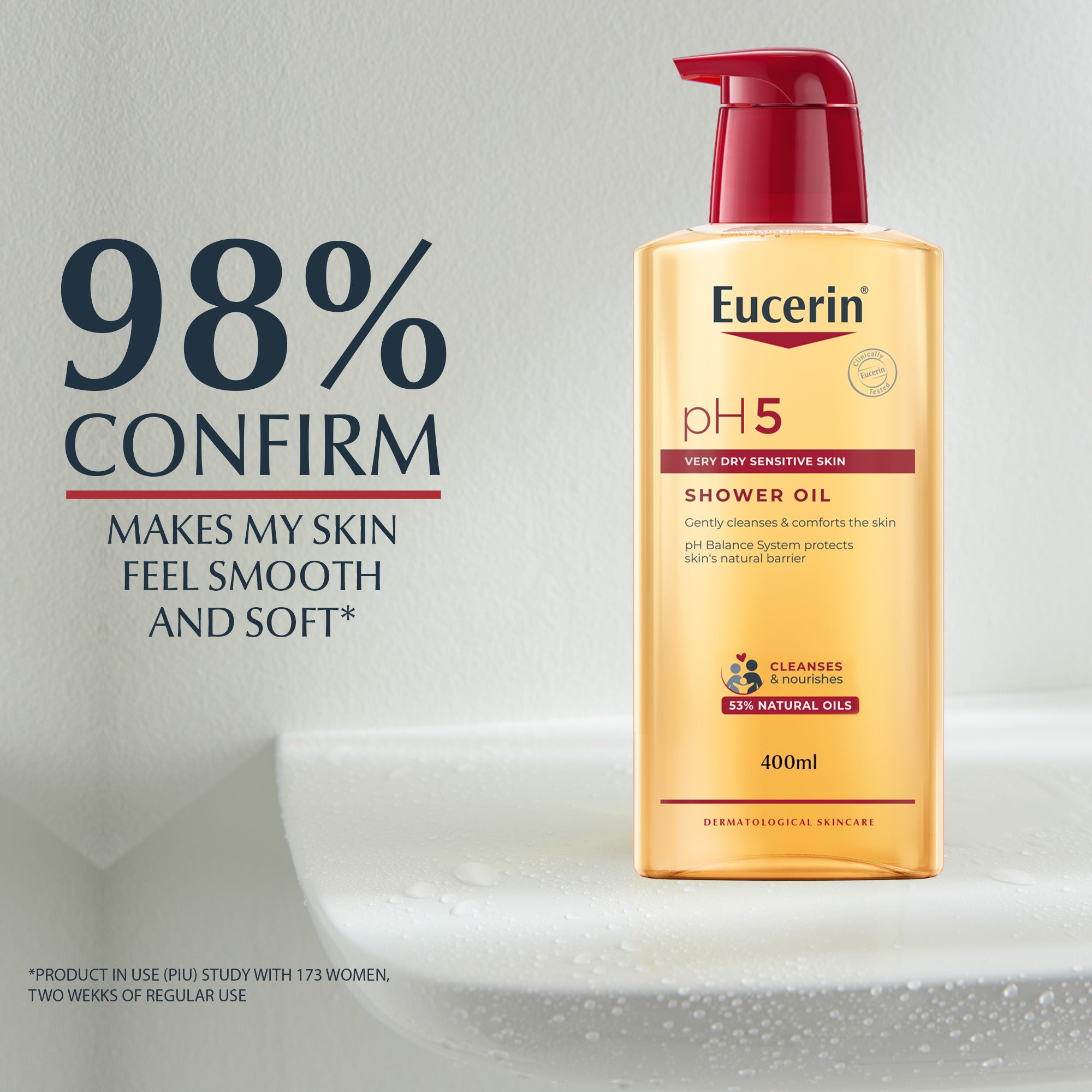 EUCERIN PH5 - Shower Gel & Oil 400ml