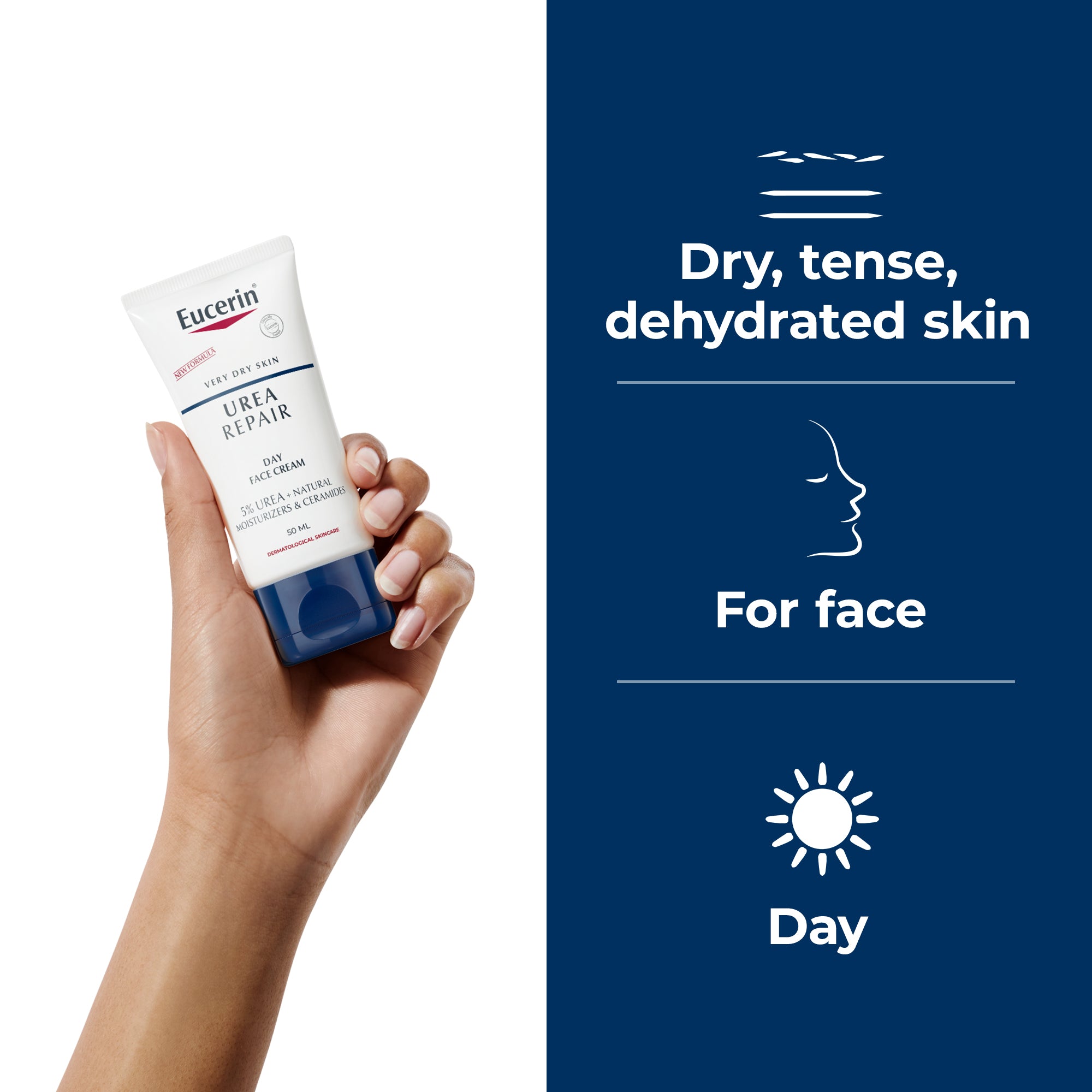EUCERIN UREA 5% Smoothing Face Creme 50ml