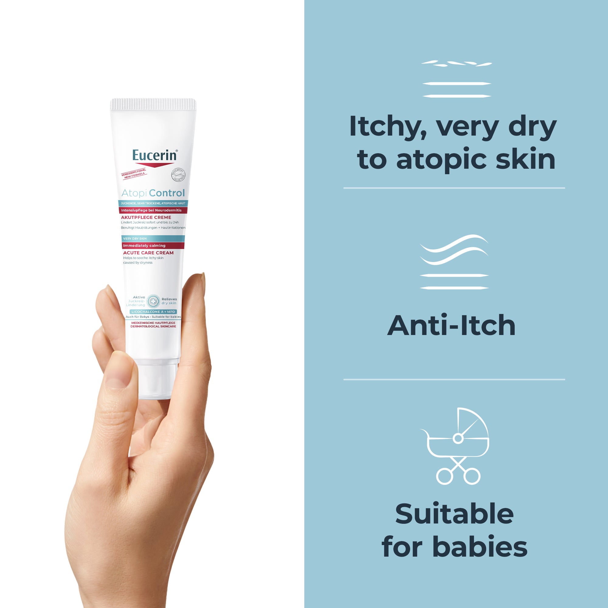 EUCERIN AtopiCONTROL Acute Care Cream 40ml