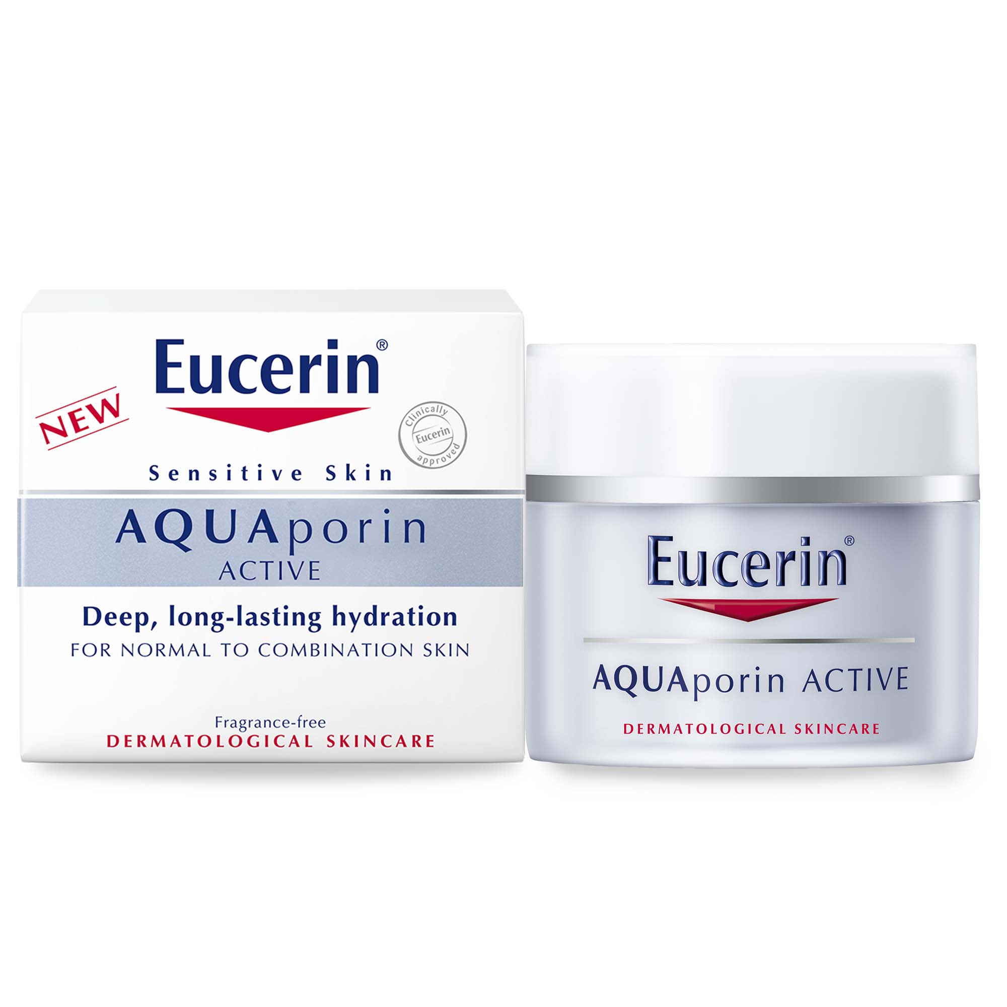 EUCERIN AQUAporin Active Light Cream 50ml (Normal to Comb)
