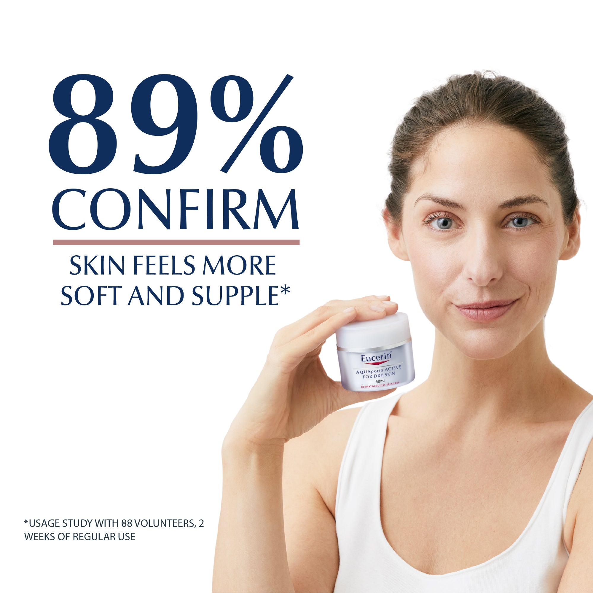 EUCERIN AQUAporin Active Rich Cream 50ml (Dry)