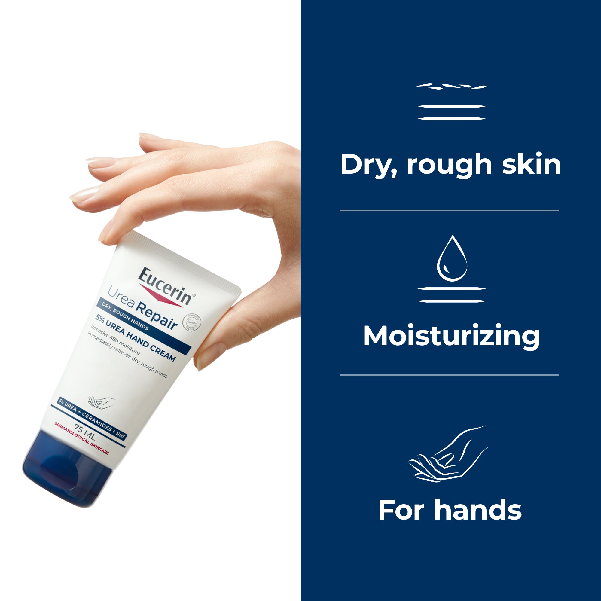 EUCERIN UREA 5% Repair Hand Creme 75ml