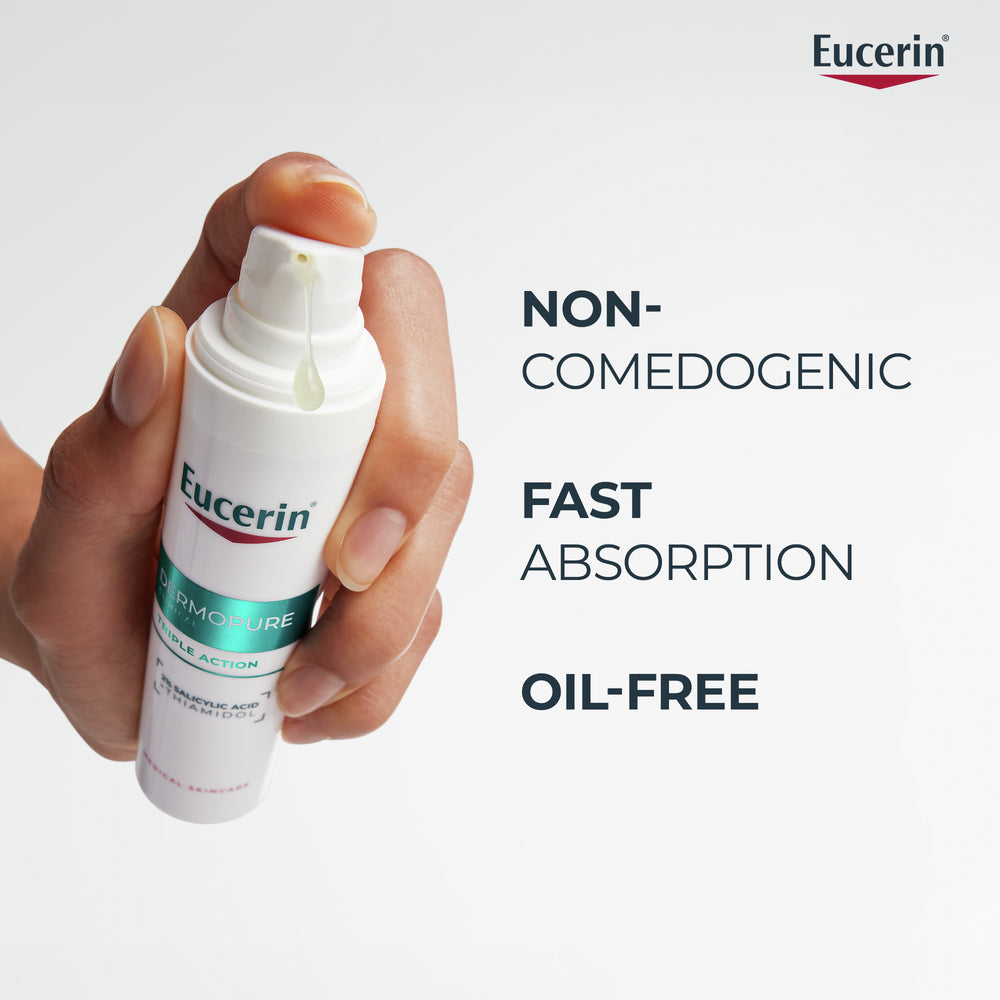 EUCERIN DERMOPURE TRIPLE ACTION FLUID 40ML